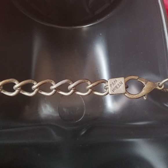 Vintage Anthropologie PAM HIRAN Disc necklace - Picture 7 of 7